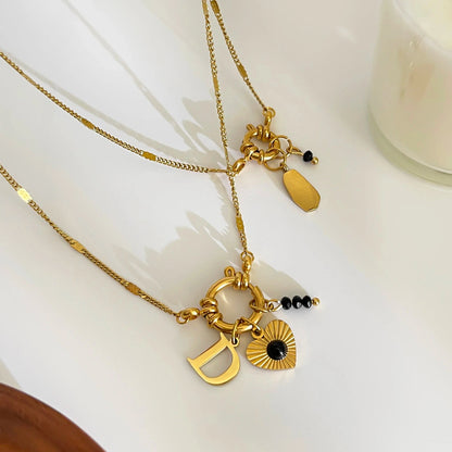 kawaiies-softtoys-plushies-kawaii-plush-Daphne Layered Personalised Letter Necklace Jewelry 