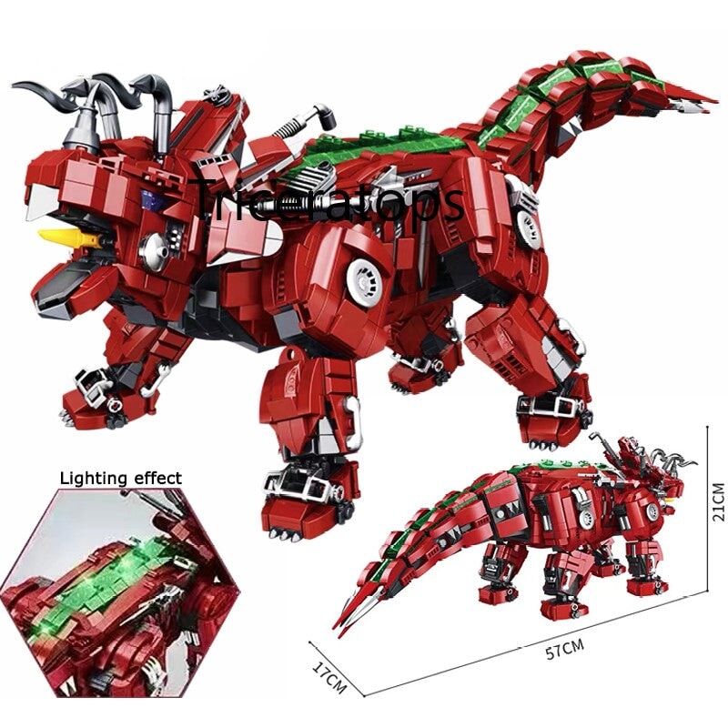 kawaiies-softtoys-plushies-kawaii-plush-Dark Sienna Triceratops Building Blocks Build it 