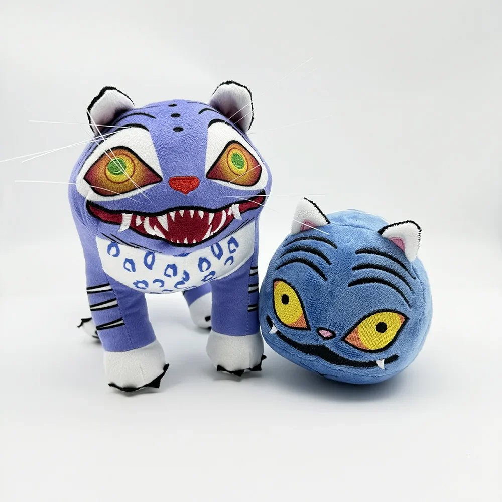 kawaiies-softtoys-plushies-kawaii-plush-Demon Hunter Blue Tiger & Crow Plushies Soft toy 