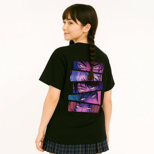 kawaiies-softtoys-plushies-kawaii-plush-Demon Hunters Saja Boys Manga Split Unisex Tee Apparel 