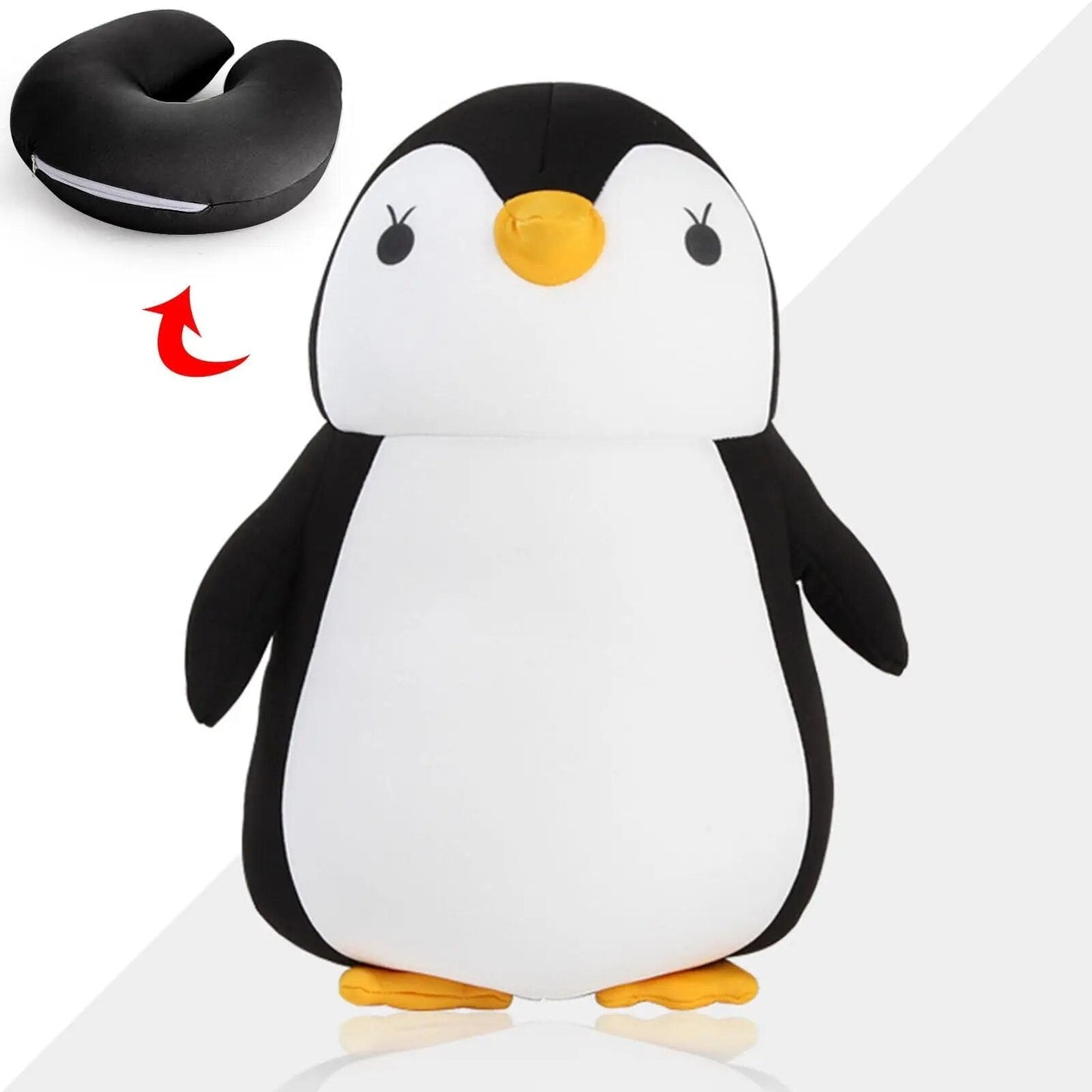 kawaiies-softtoys-plushies-kawaii-plush-Dino 2-in-1 Travel Neck Support Pillow & Plushie Pillows 
