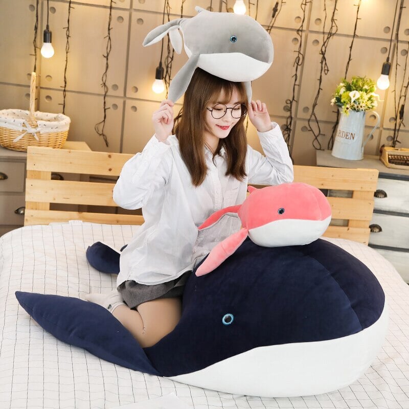 kawaiies-softtoys-plushies-kawaii-plush-Dreamy Giant Blue Eye Whales Plushie | NEW Soft toy 