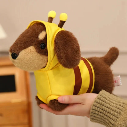 kawaiies-softtoys-plushies-kawaii-plush-Dress-Up Dachshund Sausage Dog Plushies Soft toy 