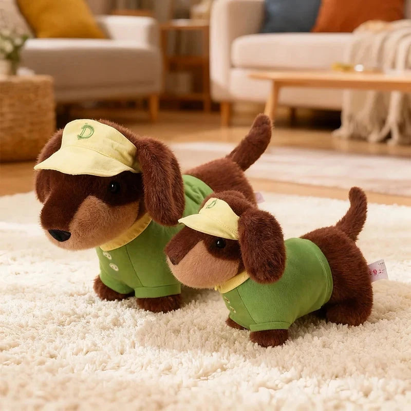 kawaiies-softtoys-plushies-kawaii-plush-Dress-Up Dachshund Sausage Dog Plushies Soft toy 