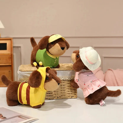 kawaiies-softtoys-plushies-kawaii-plush-Dress-Up Dachshund Sausage Dog Plushies Soft toy 