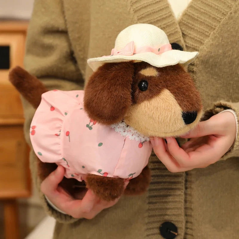 kawaiies-softtoys-plushies-kawaii-plush-Dress-Up Dachshund Sausage Dog Plushies Soft toy 