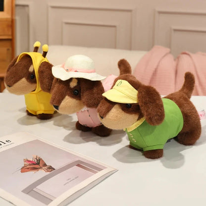 kawaiies-softtoys-plushies-kawaii-plush-Dress-Up Dachshund Sausage Dog Plushies Soft toy 
