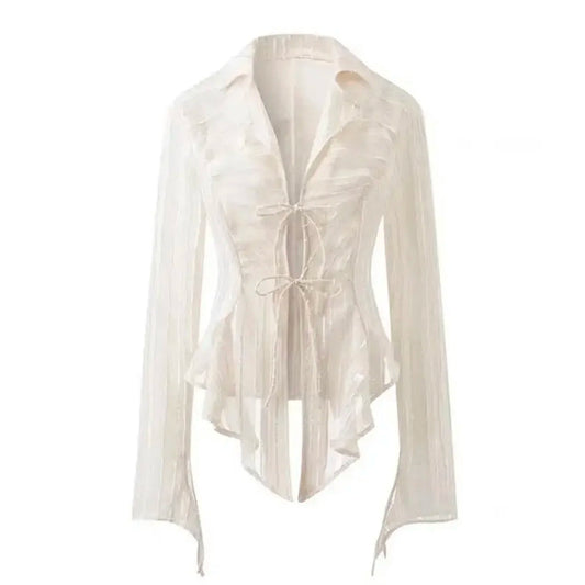 kawaiies-softtoys-plushies-kawaii-plush-Fairytale Long Sleeve Blouse Tops 