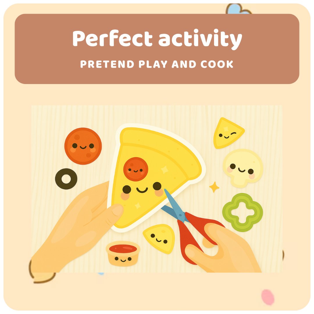 kawaiies-softtoys-plushies-kawaii-plush-Fast Food Cut & Glue Activity – Kawaii Printable Craft for Kids (30 Pages) Cut & Glue 