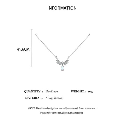 kawaiies-softtoys-plushies-kawaii-plush-Fearless Angel Wings Pendant Necklace Jewelry 