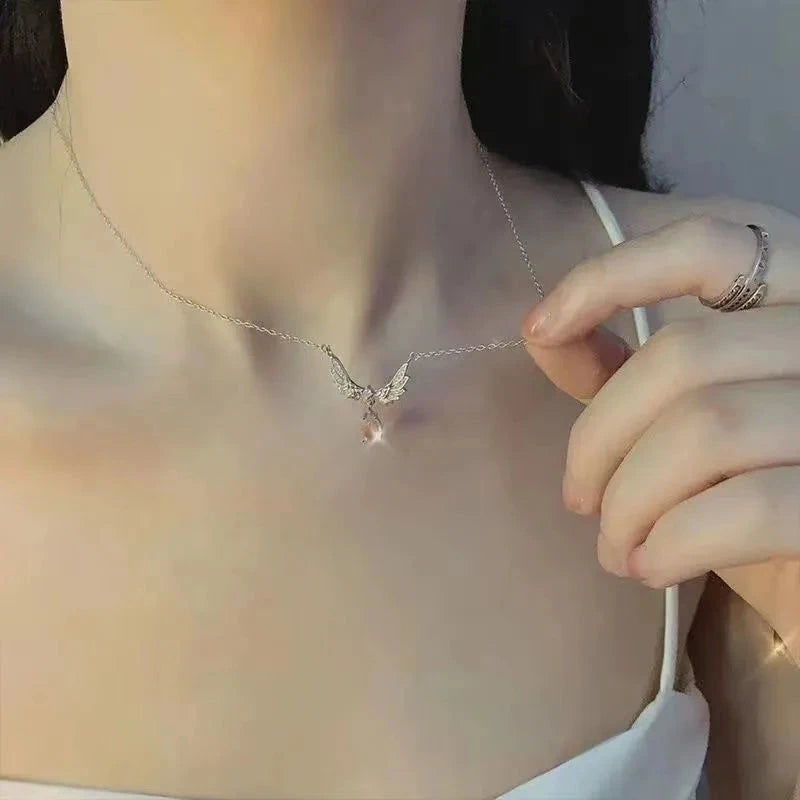 kawaiies-softtoys-plushies-kawaii-plush-Fearless Angel Wings Pendant Necklace Jewelry 