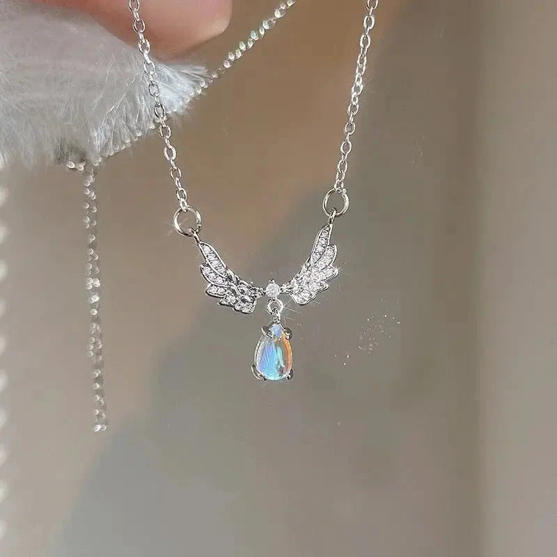 kawaiies-softtoys-plushies-kawaii-plush-Fearless Angel Wings Pendant Necklace Jewelry wing 