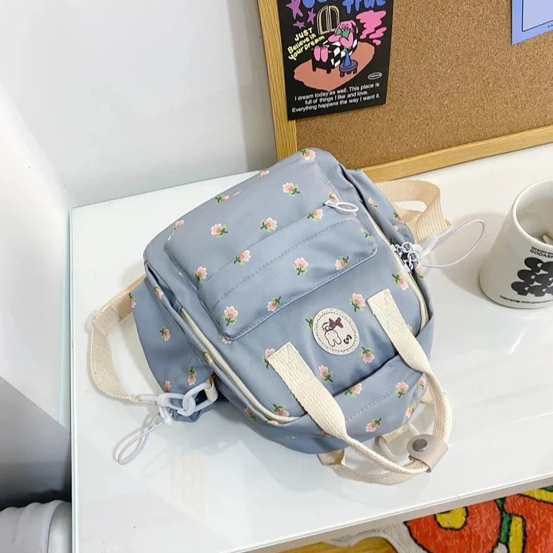 kawaiies-softtoys-plushies-kawaii-plush-Floral Petite Small Backpack Bags 