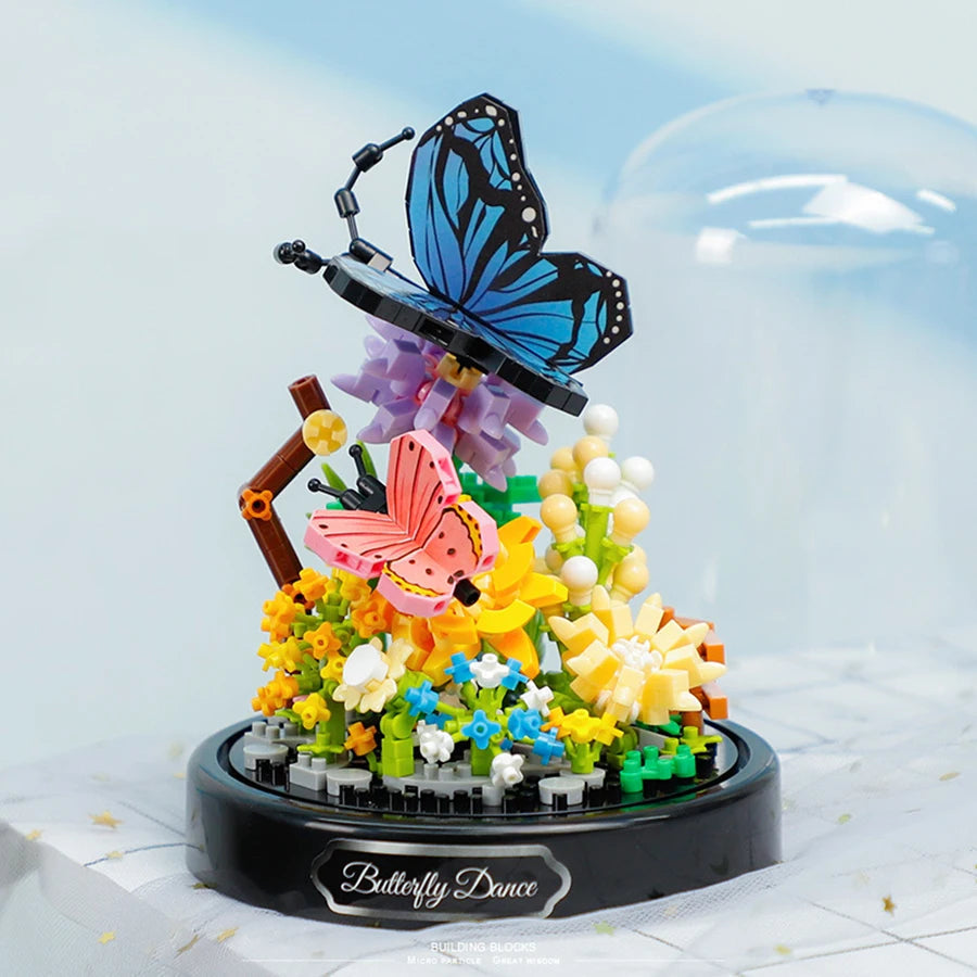 kawaiies-softtoys-plushies-kawaii-plush-Flowers Insects Butterfly Bee Nano Building Blocks Build it 