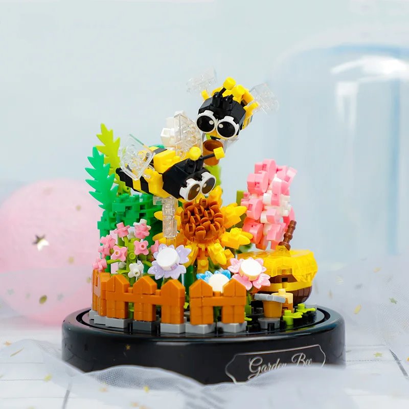kawaiies-softtoys-plushies-kawaii-plush-Flowers Insects Butterfly Bee Nano Building Blocks Build it 