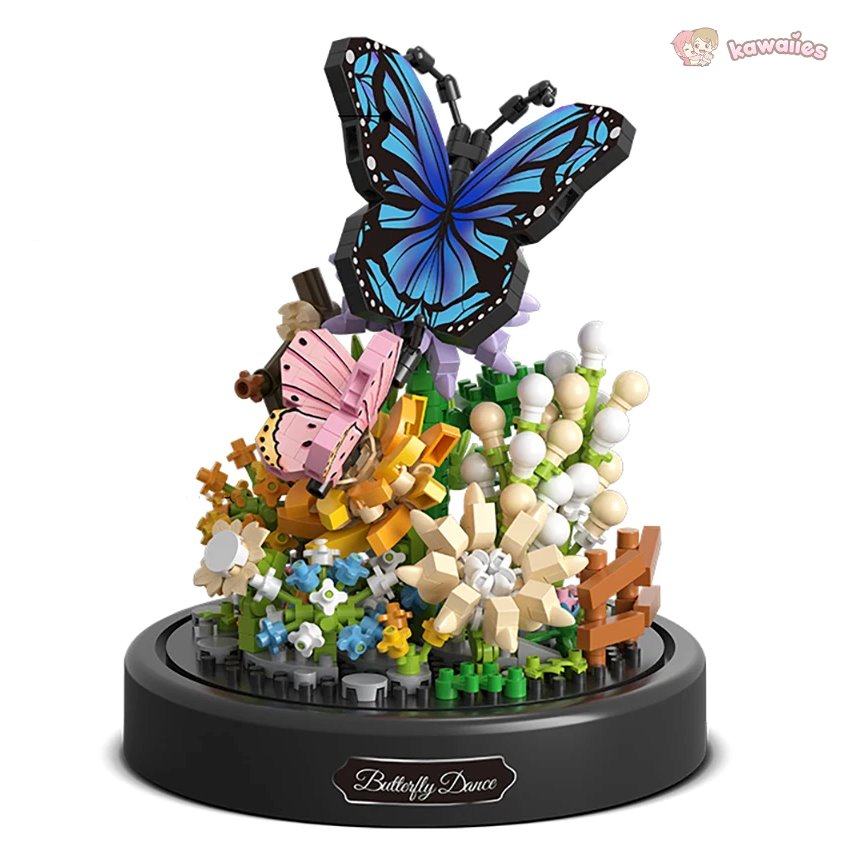 kawaiies-softtoys-plushies-kawaii-plush-Flowers Insects Butterfly Bee Nano Building Blocks Build it 