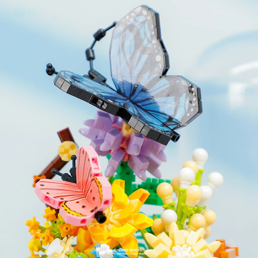 kawaiies-softtoys-plushies-kawaii-plush-Flowers Insects Butterfly Bee Nano Building Blocks Build it 