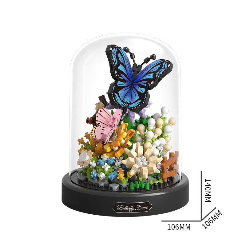 kawaiies-softtoys-plushies-kawaii-plush-Flowers Insects Butterfly Bee Nano Building Blocks Build it 