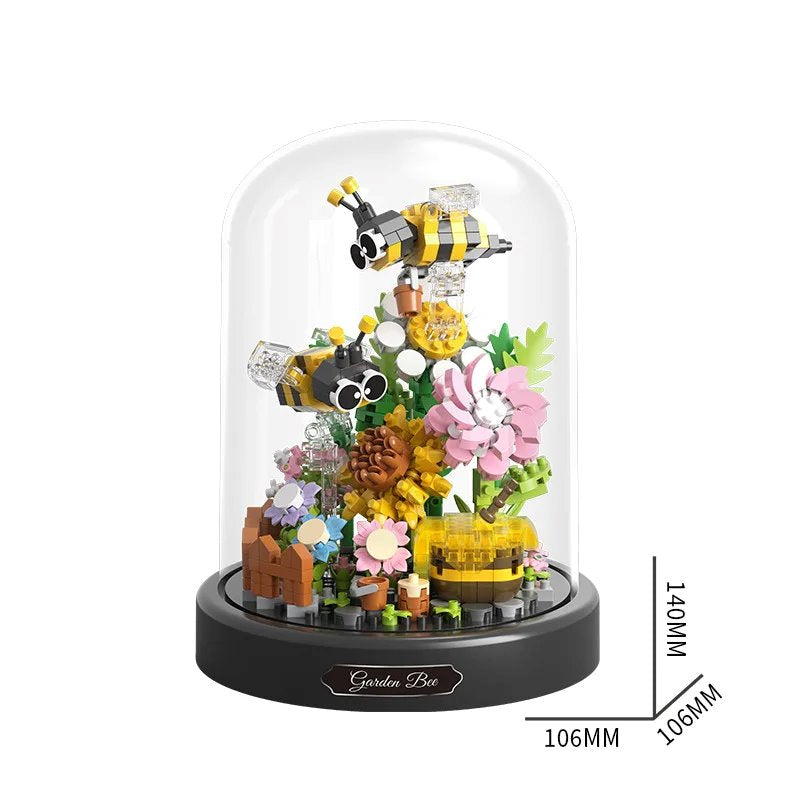 kawaiies-softtoys-plushies-kawaii-plush-Flowers Insects Butterfly Bee Nano Building Blocks Build it Bee 