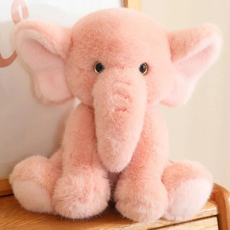 kawaiies-softtoys-plushies-kawaii-plush-Fluffy Adorable Elephant Plushies Soft toy Pink 20cm 