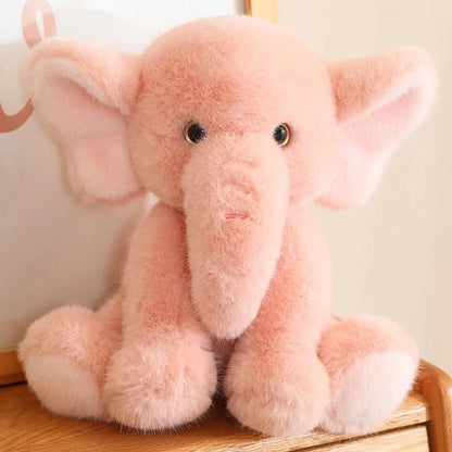 kawaiies-softtoys-plushies-kawaii-plush-Fluffy Adorable Elephant Plushies Soft toy Pink 20cm 