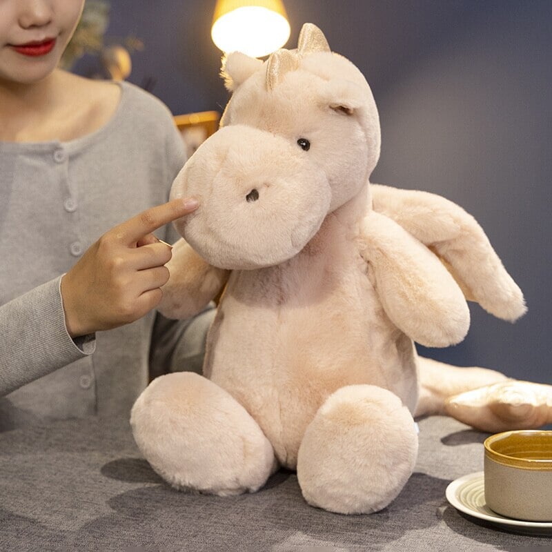 kawaiies-softtoys-plushies-kawaii-plush-Fluffy Chonky Sitting Dragon Family Plushies | NEW Soft toy 