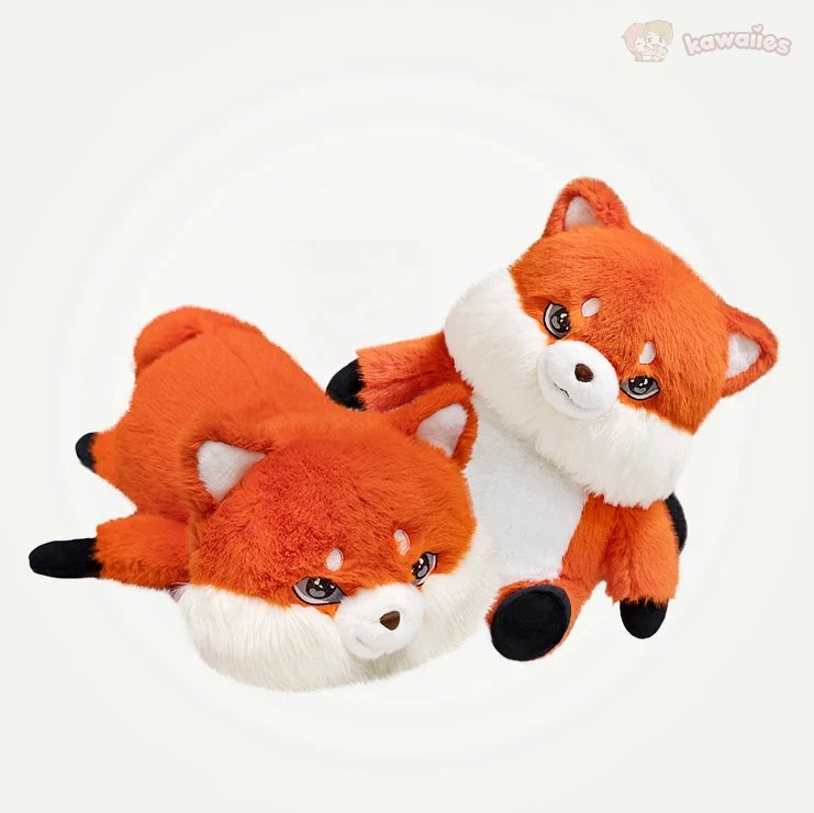 kawaiies-softtoys-plushies-kawaii-plush-Fluffy Chubby Fox Plushie Soft toy 