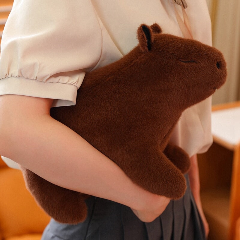 kawaiies-softtoys-plushies-kawaii-plush-Fluffy Cute Capybara Plushie Soft toy 