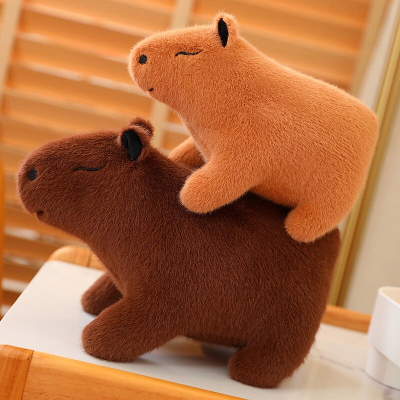 kawaiies-softtoys-plushies-kawaii-plush-Fluffy Cute Capybara Plushie Soft toy 