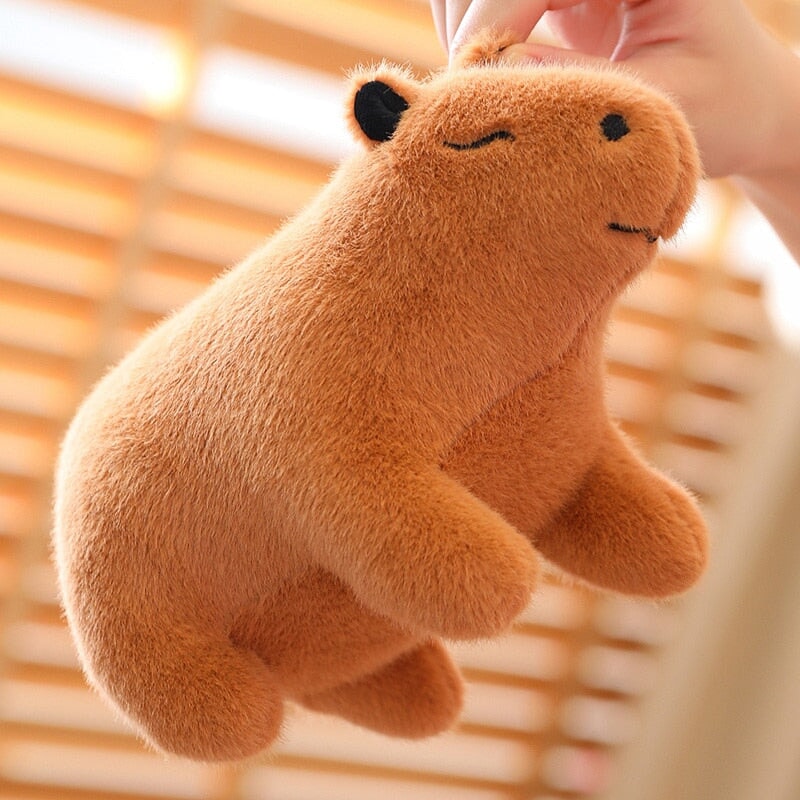 kawaiies-softtoys-plushies-kawaii-plush-Fluffy Cute Capybara Plushie Soft toy 