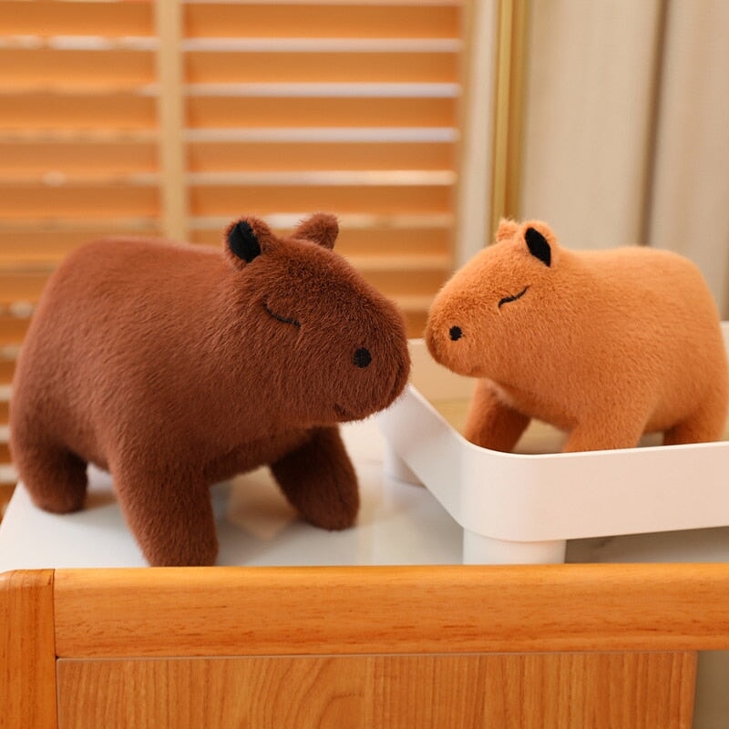 kawaiies-softtoys-plushies-kawaii-plush-Fluffy Cute Capybara Plushie Soft toy 