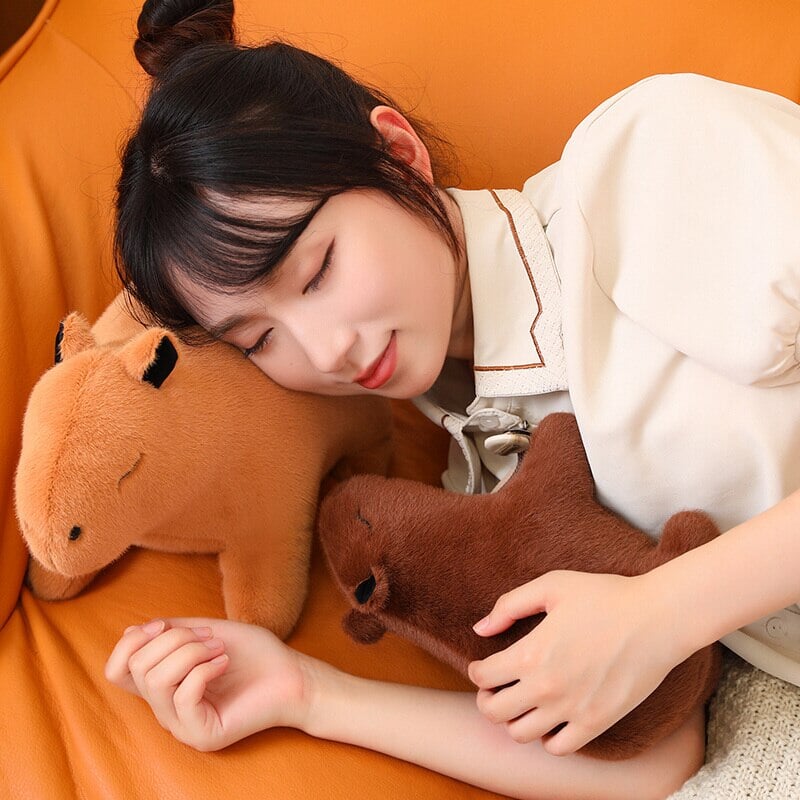 kawaiies-softtoys-plushies-kawaii-plush-Fluffy Cute Capybara Plushie Soft toy 