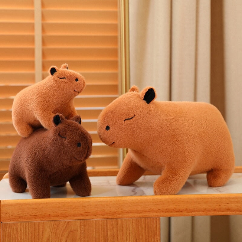 kawaiies-softtoys-plushies-kawaii-plush-Fluffy Cute Capybara Plushie Soft toy 