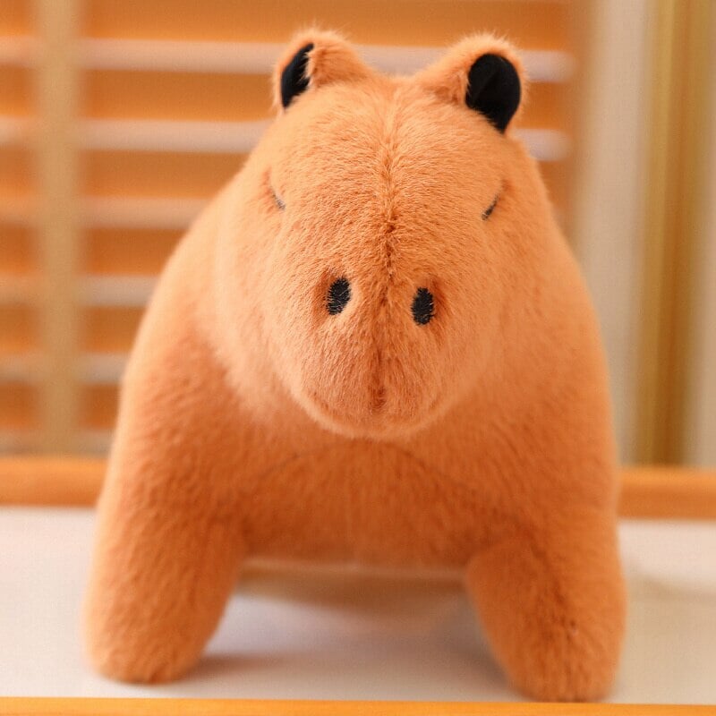 kawaiies-softtoys-plushies-kawaii-plush-Fluffy Cute Capybara Plushie Soft toy 