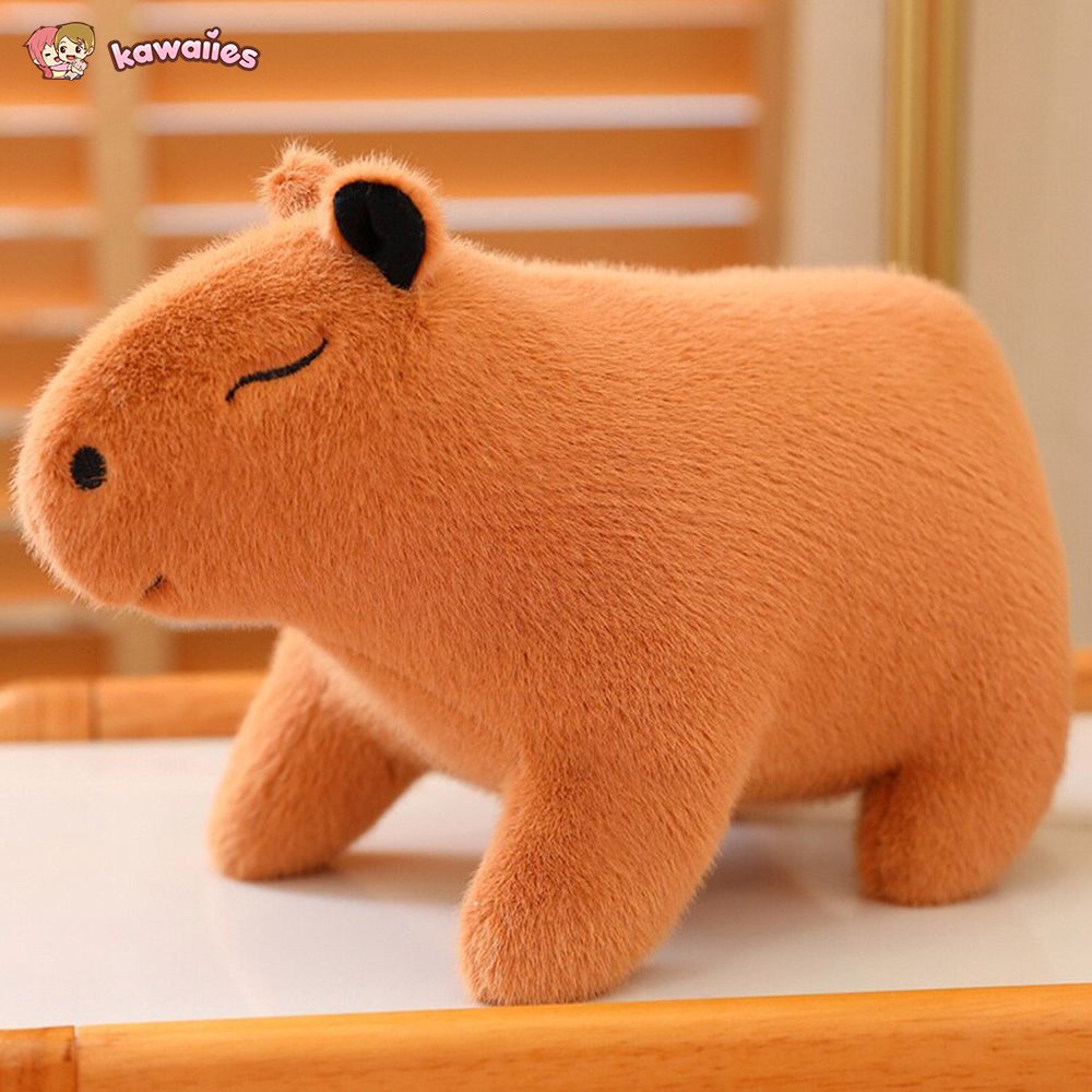 Fluffy Cute Capybara Plushie