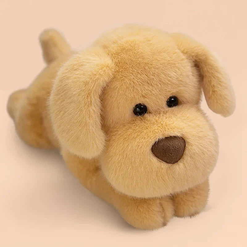 kawaiies-softtoys-plushies-kawaii-plush-Fluffy Dog Trio Plushies Soft toy Light Brown 40cm 