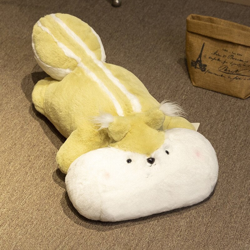 kawaiies-softtoys-plushies-kawaii-plush-Fluffy Flying Squirrel Plushies | NEW Soft toy 35cm Yellow 
