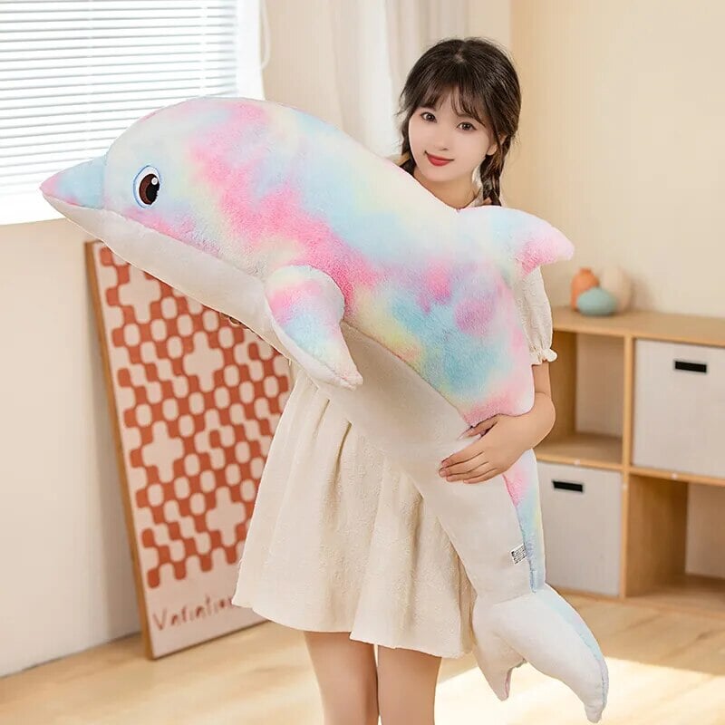 kawaiies-softtoys-plushies-kawaii-plush-Fluffy Galaxy Dolphin Plushies Soft toy 