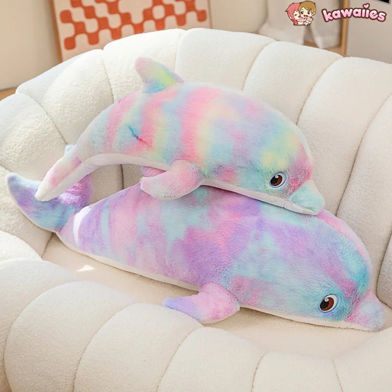 kawaiies-softtoys-plushies-kawaii-plush-Fluffy Galaxy Dolphin Plushies Soft toy 