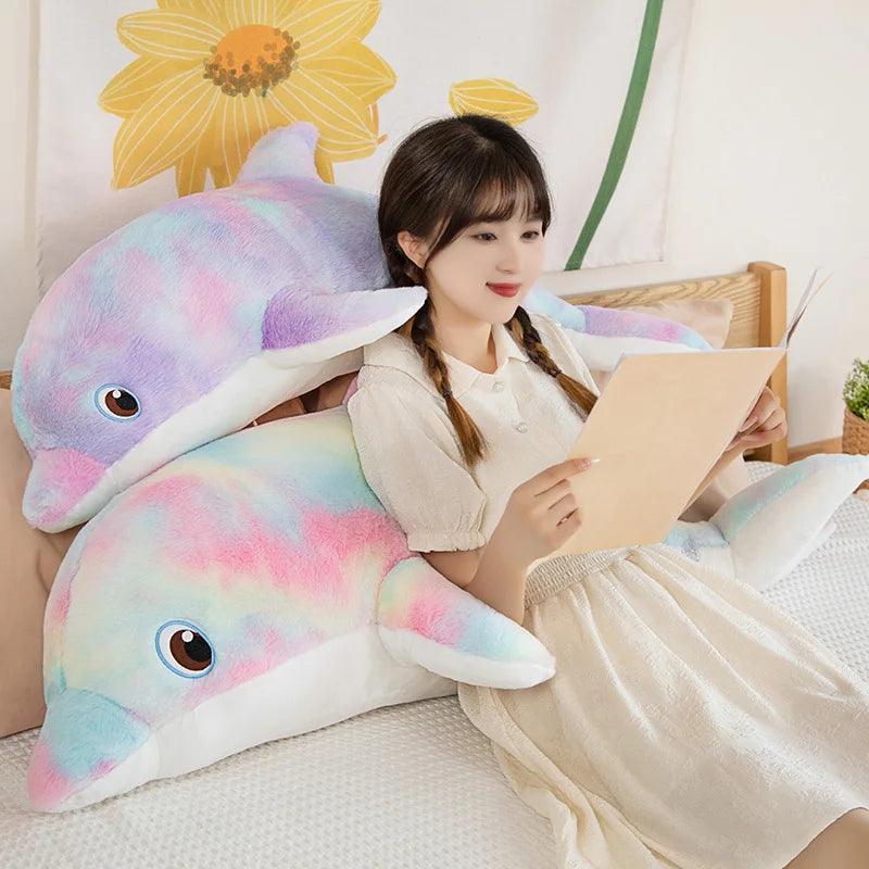 kawaiies-softtoys-plushies-kawaii-plush-Fluffy Galaxy Dolphin Plushies Soft toy 