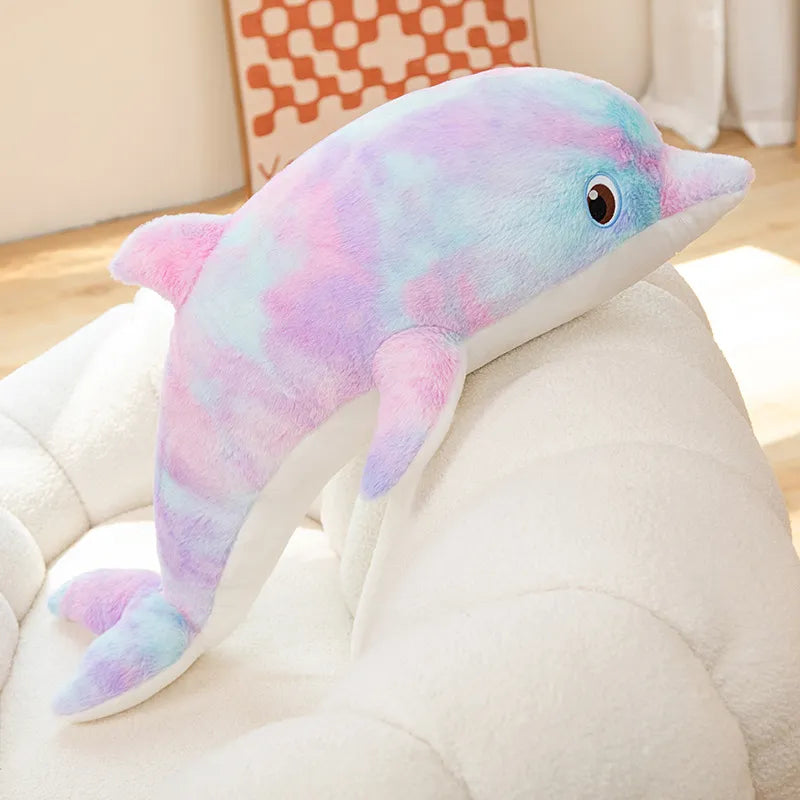kawaiies-softtoys-plushies-kawaii-plush-Fluffy Galaxy Dolphin Plushies Soft toy Purple 20in / 50cm 