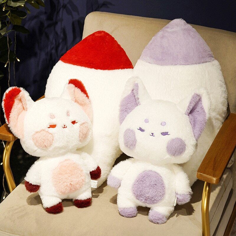 kawaiies-softtoys-plushies-kawaii-plush-Fluffy Huge Tail Kawaii Fox Plushies Soft toy 
