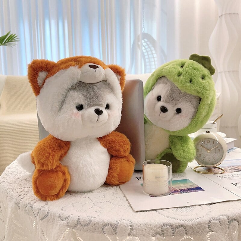 kawaiies-softtoys-plushies-kawaii-plush-Fluffy Husky Plushie Squad | NEW Soft toy 