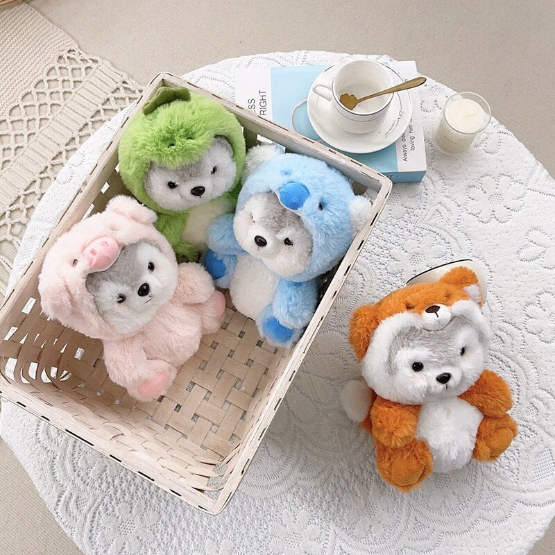 kawaiies-softtoys-plushies-kawaii-plush-Fluffy Husky Plushie Squad | NEW Soft toy 