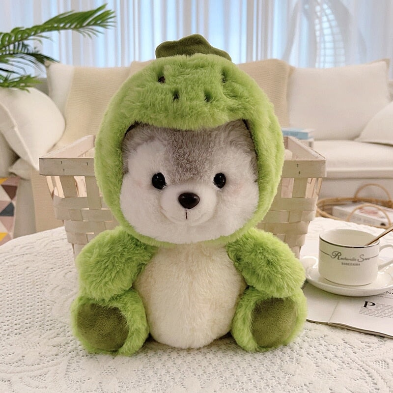 kawaiies-softtoys-plushies-kawaii-plush-Fluffy Husky Plushie Squad | NEW Soft toy Dico 20cm 