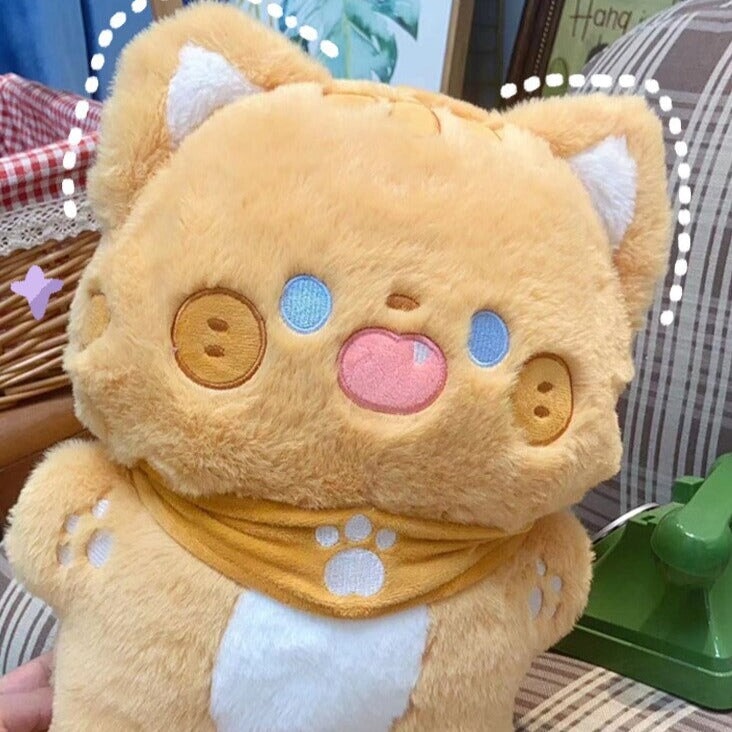 kawaiies-softtoys-plushies-kawaii-plush-Fluffy Kawaii Cat Squad Plushies Soft toy 