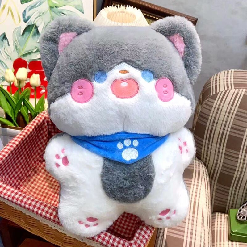 kawaiies-softtoys-plushies-kawaii-plush-Fluffy Kawaii Cat Squad Plushies Soft toy 