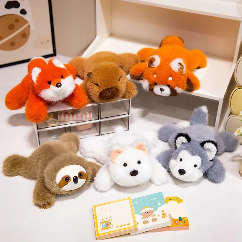 Fluffy Laying Animal Family Plushies Kawaiies fluffy-laying-animal-family-plushies-kawaiies