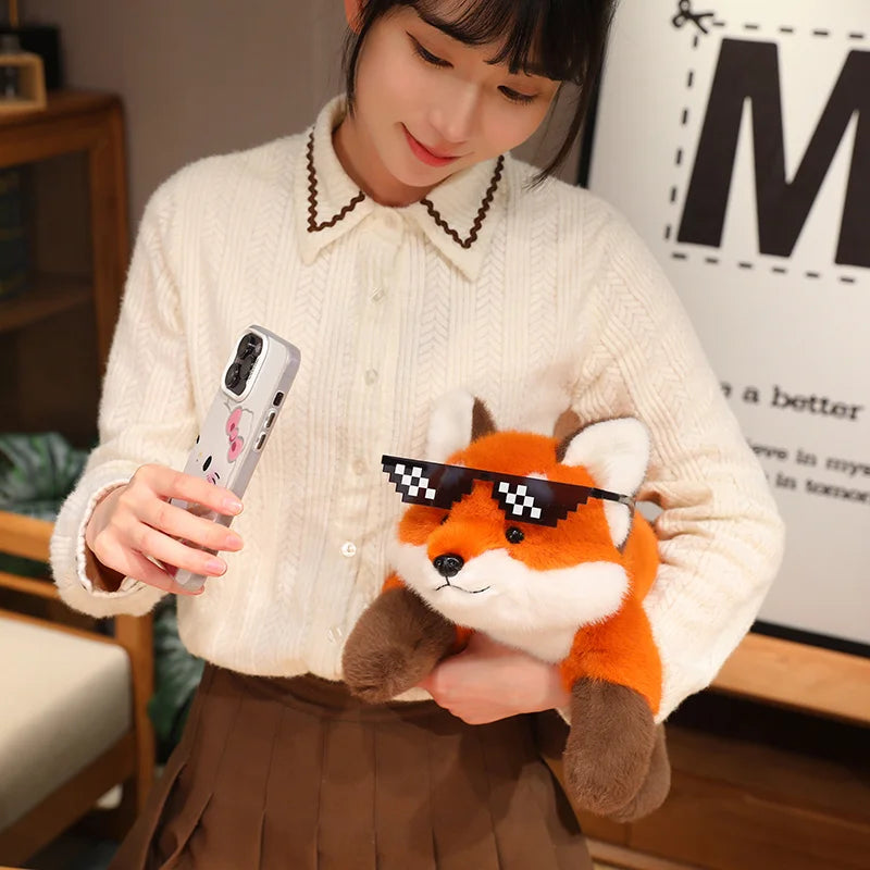 kawaiies-softtoys-plushies-kawaii-plush-Fluffy Red Panda & Fox Plushies Soft toy 