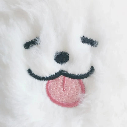 kawaiies-softtoys-plushies-kawaii-plush-Fluffy White Samoyed Puppy Plushie Soft toy 